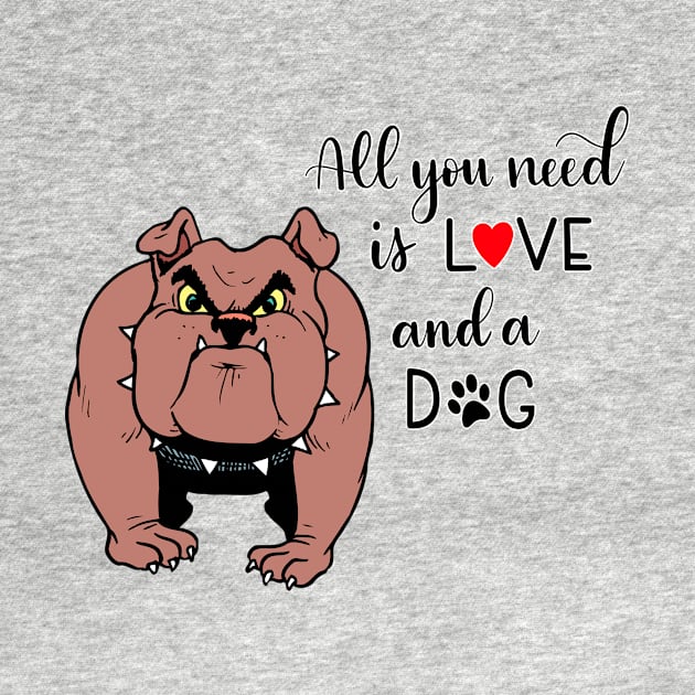 All You Need Is Love And A Dog by gdimido